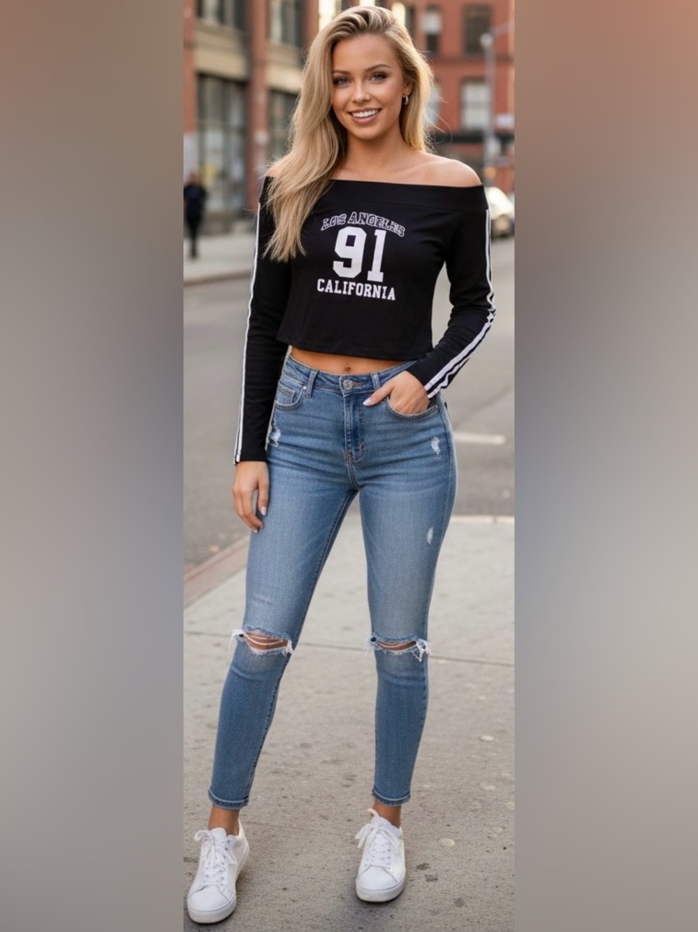 Love Poem Los Angeles 91 California Tee Size Small NWT